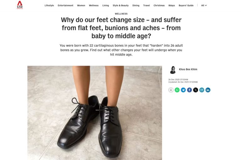 Feet First Podiatry Featured on CNA: Insights on Foot Health