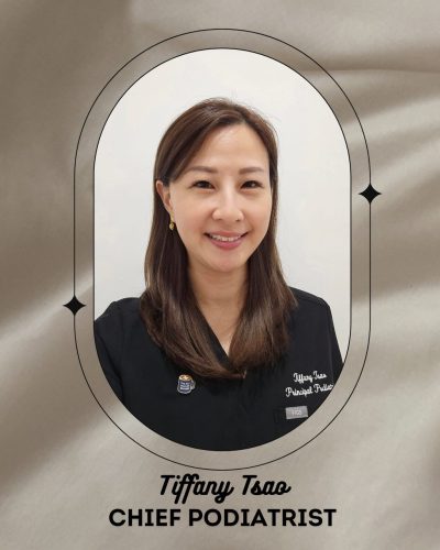 Tiffany Tsao, Chief Podiatrist
