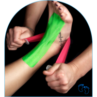 podiatry foot sports strapping